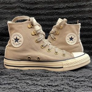CONVERSE ALL STAR FAUX FUR HIGH TOPS